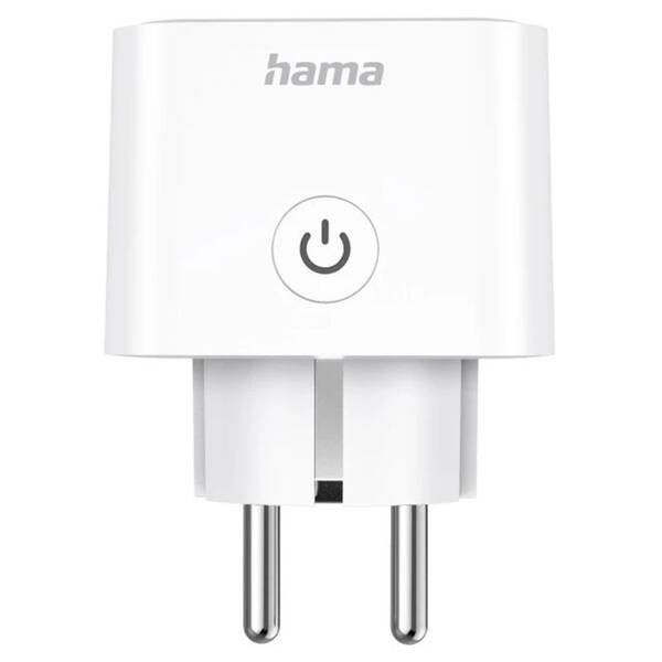 Inteligentná zásuvka Hama Smart, Wi-Fi, Matter biela

