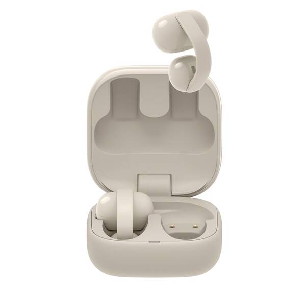 Slúchadlá Sony LinkBuds Clip béžová

