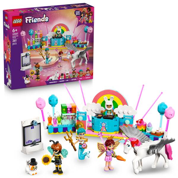 Stavebnica LEGO® Friends 42661 Kostýmová párty s jednorožcom a vílou 

