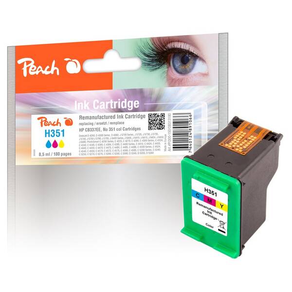Cartridge Peach HP 351, 180 strán - CMY 

