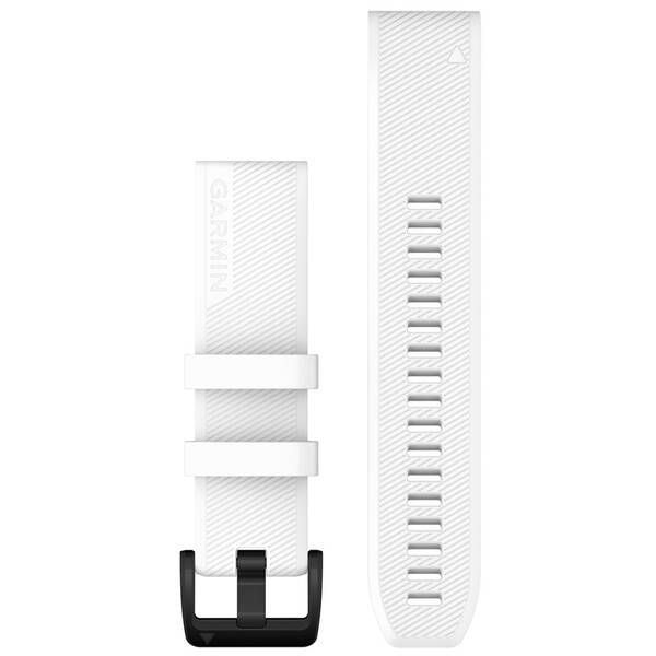 Remienok Garmin QuickFit (22 mm), nerezová pracka biely

