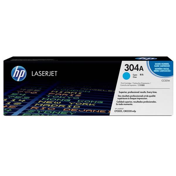 Toner HP 304A, 2 800 strán 

