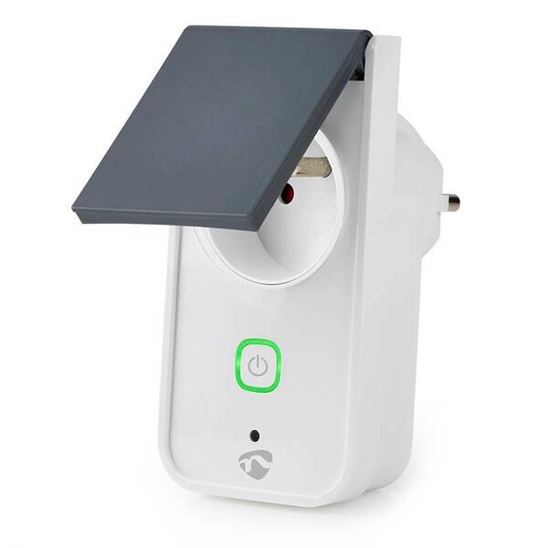 Inteligentná zásuvka Nedis SmartLife, 16A, 3680 W, vonkajšie IP44 

