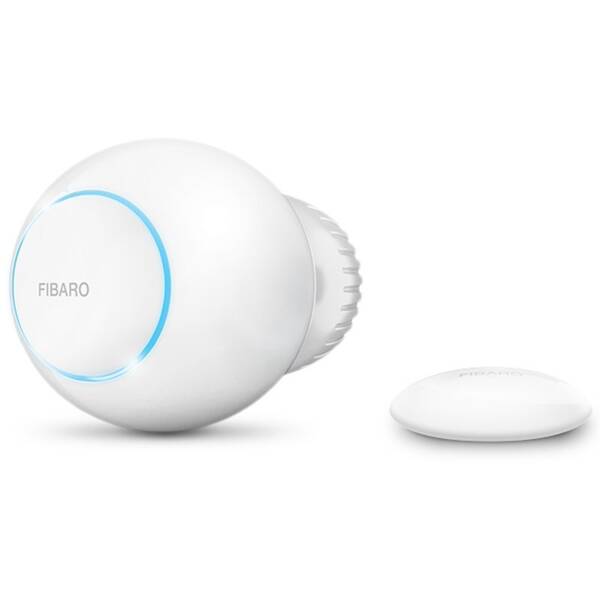 Bezdrôtová termohlavica Fibaro a teplotný snímač, Z-Wave Plus 

