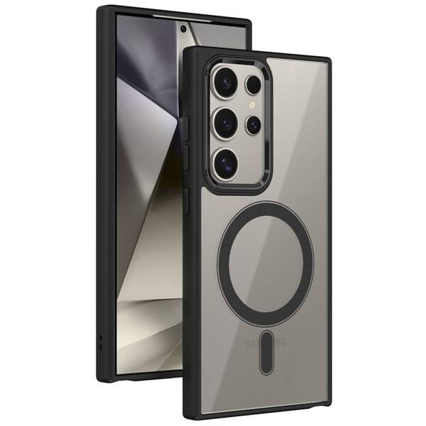 Kryt na mobil WG Iron Eye MagSafe na Samsung Galaxy S24 Ultra 5G čierny

