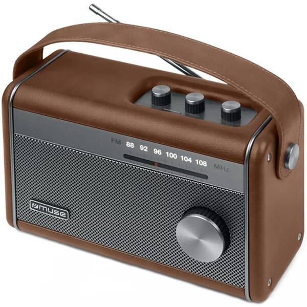 Rádioprijímač MUSE M-098BR hnedý

