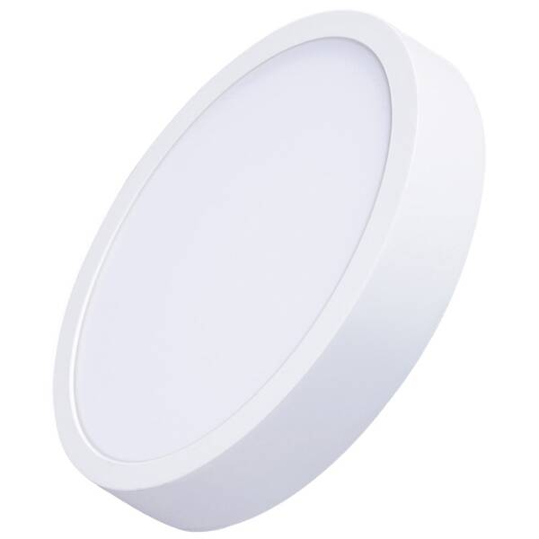 LED stropné svietidlo Solight CCT, prisadené, 24W, 1800lm, 3000K-6000K, okrúhle biele

