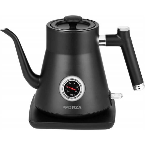 Rýchlovarná kanvica ECG Forza 5000 Pour over Nero čierna

