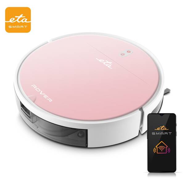 Robotický vysávač ETA 1248 90030 ružový

