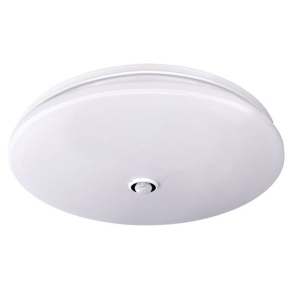 LED stropné svietidlo Solight Plain s PIR sensorom, 18W, 1260lm, 3000K, okrúhle, 33cm biele

