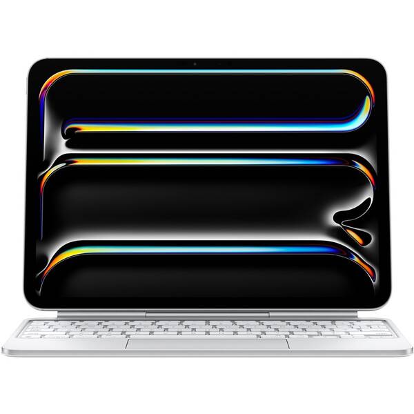 Puzdro s klávesnicou na tablet Apple Magic Keyboard pre iPad Pro 11" M5 - SK - biele 

