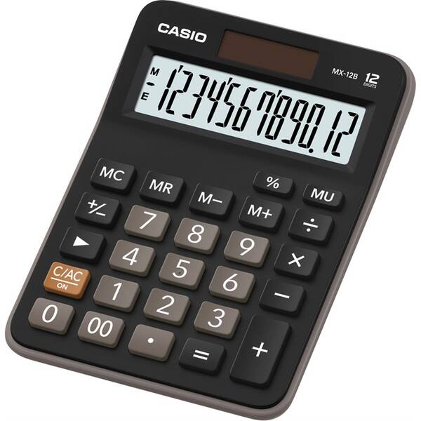 Kalkulačka Casio MX-12B BK čierna

