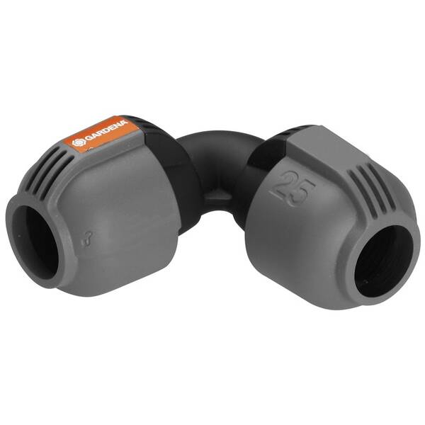 L-spojka Gardena 901016901 25mm čierna/sivá

