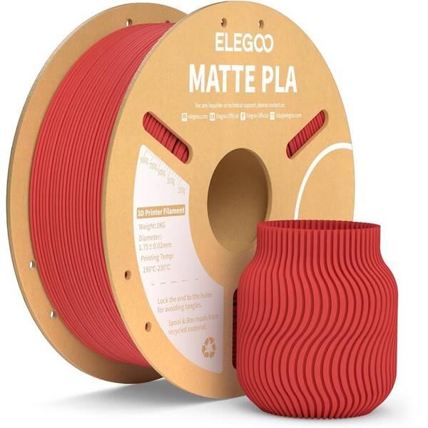 Tlačová struna (filament) Elegoo PLA M 1,75mm červený

