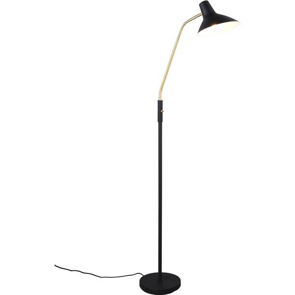 Stojacia lampa TRIO TRAVELLER, E27 zlatá

