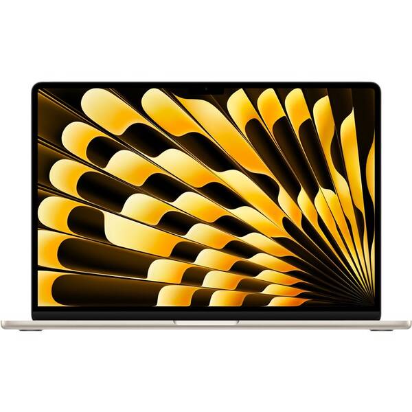 Notebook Apple 15" M5 10× CPU 10× GPU, 16 GB, 512 GB - hviezdne biely SK 

