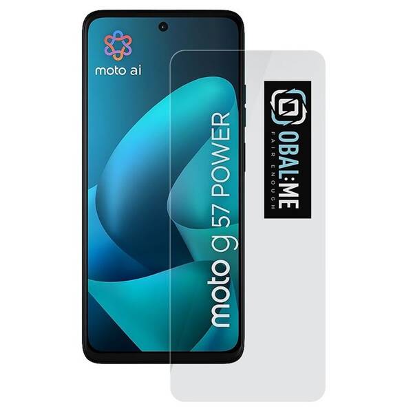 Tvrdené sklo Obal:Me 2.5D na Motorola G57 Power priehľadné

