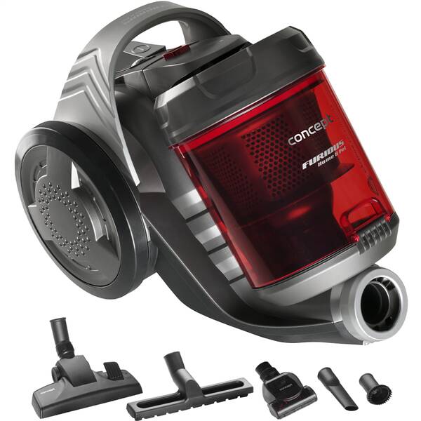 Podlahový vysávač Concept VP5150 Home & Pet 800 W červený

