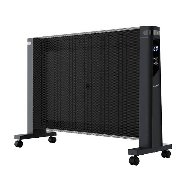Vykurovací panel Rohnson MICA R-087 Genius Wi-Fi čierny/strieborný

