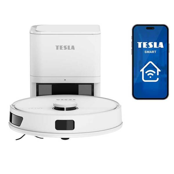 Robotický vysávač Tesla iQ660 Plus biely

