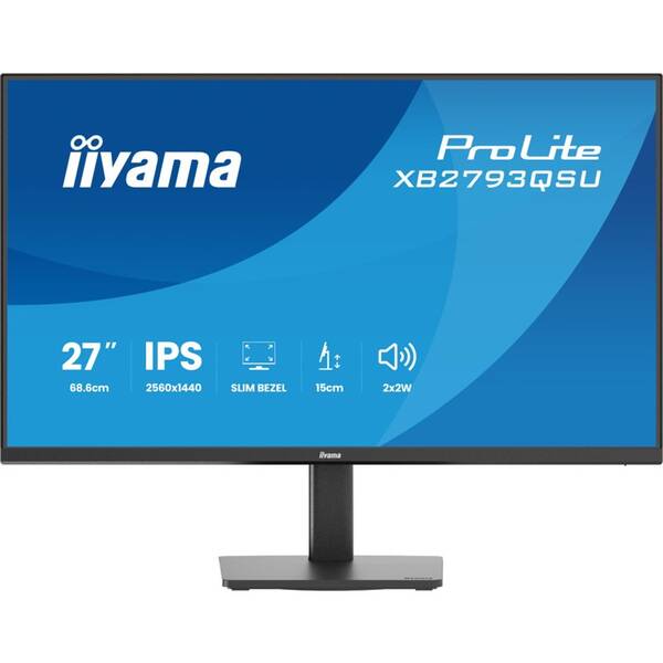 Monitor IIYAMA ProLite XB2793QSU-B1 čierny

