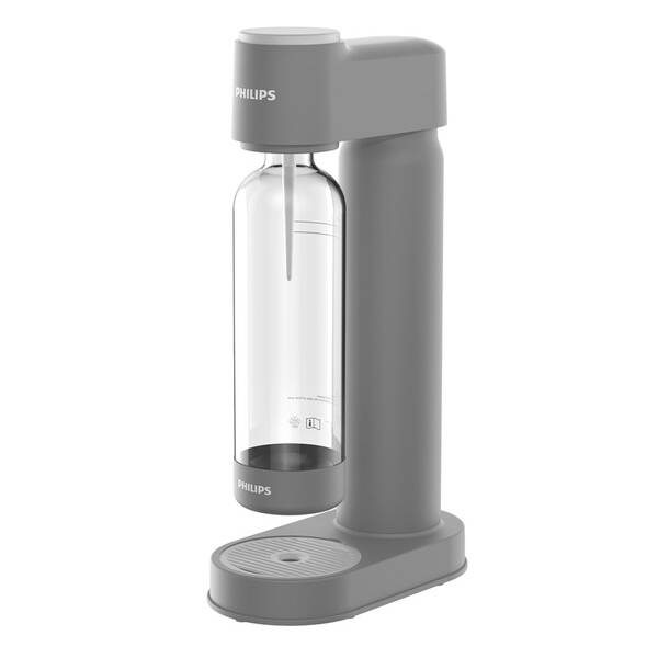Výrobník sódovej vody Philips ADD4901GR/10 sivý

