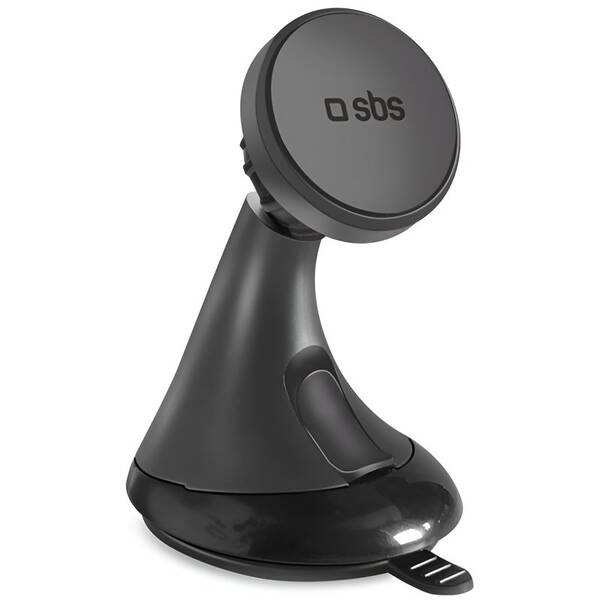 Držiak na mobil SBS Wide Line magnetický s prísavkou čierny

