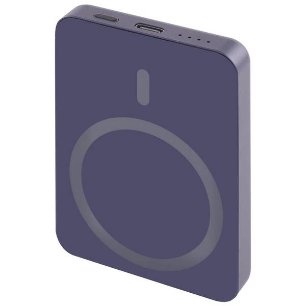 Powerbank EMOS WI 522, 5 000 mAh, 20 W+Wireless modrý

