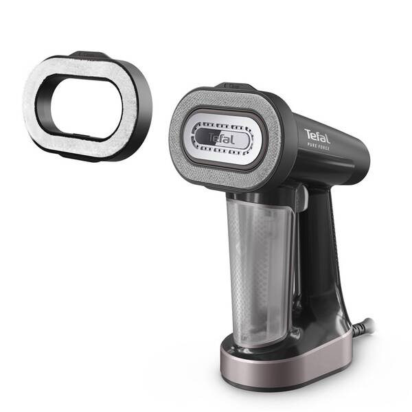 Ručný naparovač odevov Tefal DT8765E0 Pure Force 3v1 čierny/sivý

