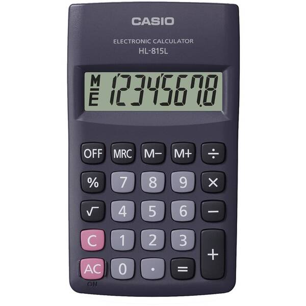 Kalkulačka Casio HL 815L čierna

