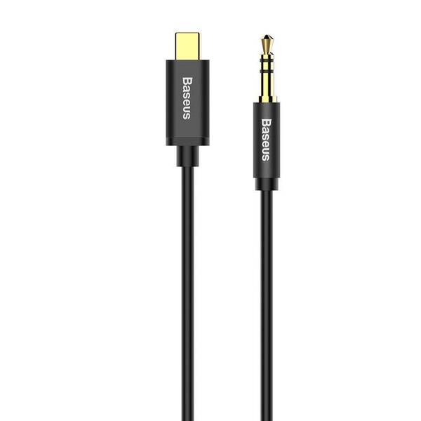 Kábel Baseus Yiven Series USB-C/3,5mm Jack 1,2m čierny

