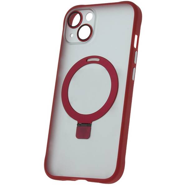 Kryt na mobil CPA Mag Ring na Apple iPhone 15 fialový


