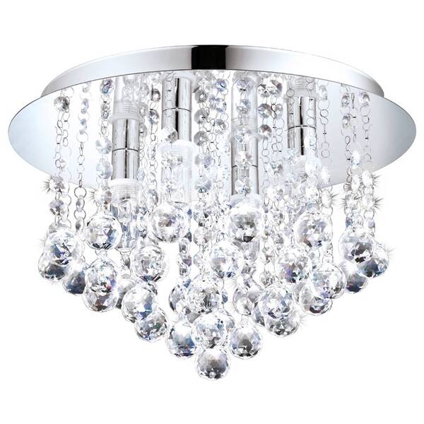 LED stropné svietidlo Eglo Almonte chróm

