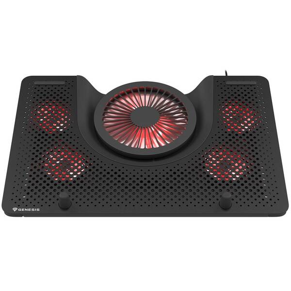 Chladiaca podložka pre NTB Genesis OXID 550, LED, pre 17,3" čierna

