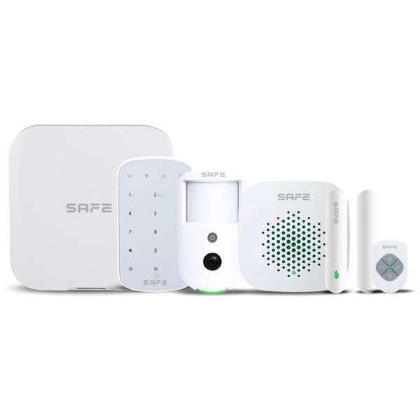 Kompletný set Safe Starter Kit Cam Plus biela

