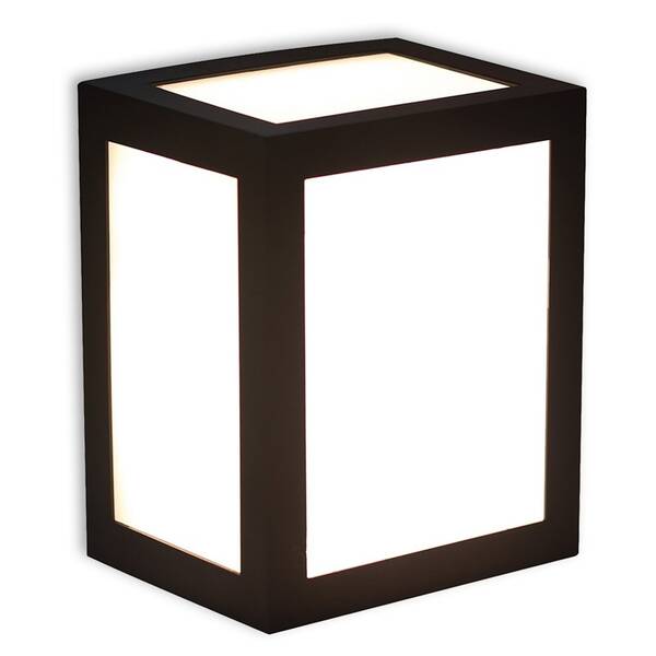 Nástenné svietidlo Top Light Burgos čierne/biele


