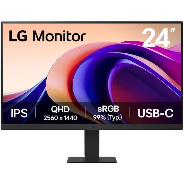 Monitor LG 24U631A-B čierny

