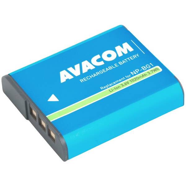 Batéria Avacom Sony NP-BG1N, NP-FG1 Li-Ion 3.6V 1020mAh 3.7Wh modrá

