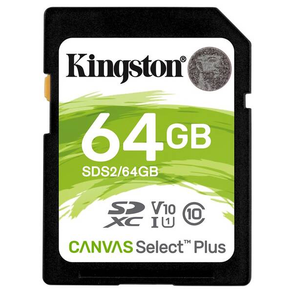 Pamäťová karta Kingston SDXC 64GB UHS-I U1 (100R/10W) 

