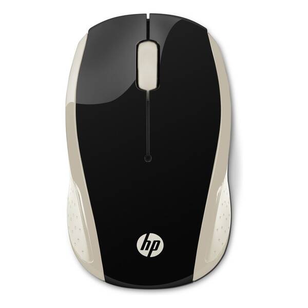 Myš HP 200 čierna/zlatá


