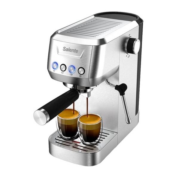 Pákový kávovar Salente Coffio nerez

