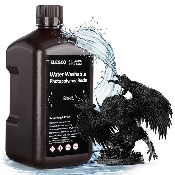 UV resin Elegoo Water Washable 2kg čierny

