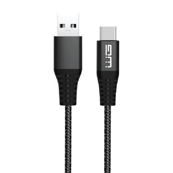 Kábel WG USB/USB-C, 60W, 2m čierny

