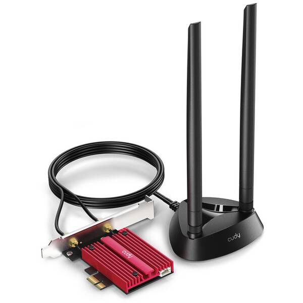 Sieťová karta Cudy WE4000 AX5400 Wi-Fi 6E PCI-Express 

