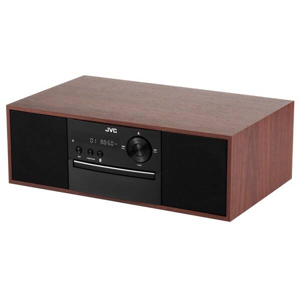 Mikro HiFi systém JVC RD-E761 čierny/hnedý

