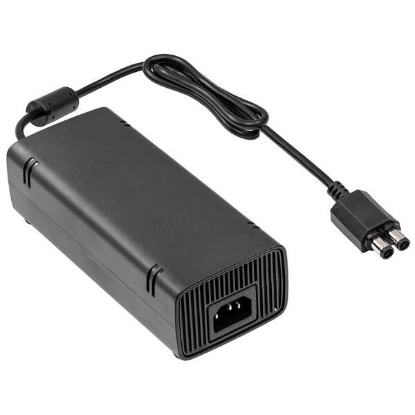 Sieťový adaptér Akyga pre Xbox 360 Slim + Kábel IEC C13 1,2 m 


