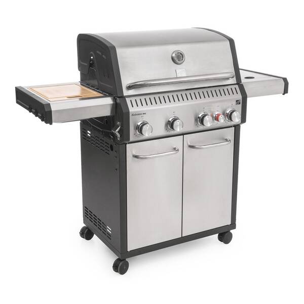 Gril záhradný plynový G21 GAH-BBQ4ALAB-SV Alabama Silver BBQ Premium Line 

