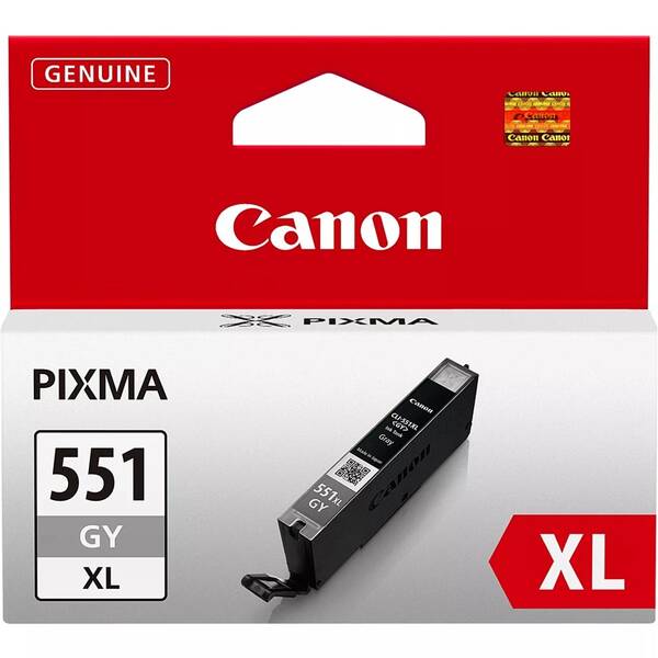 Cartridge Canon CLI-551XL GY, 3350 strán sivá

