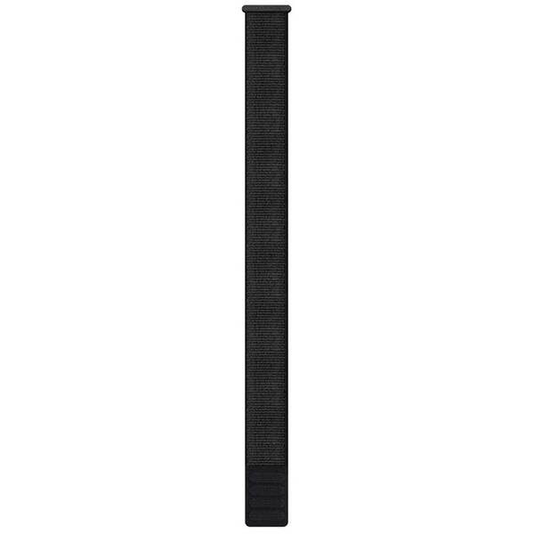Remienok Garmin UltraFit 26 mm, nylonový, čierny, na suchý zips čierny

