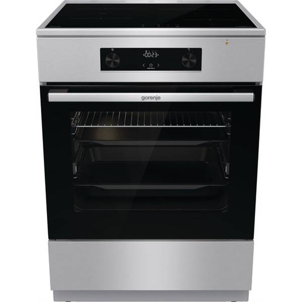 Indukčný sporák Gorenje GEIT6C60XPG nerez

